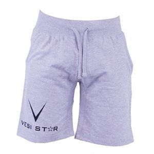 3pcs Set High quality Heavy Cotton fleece lined Shorts L. Grey